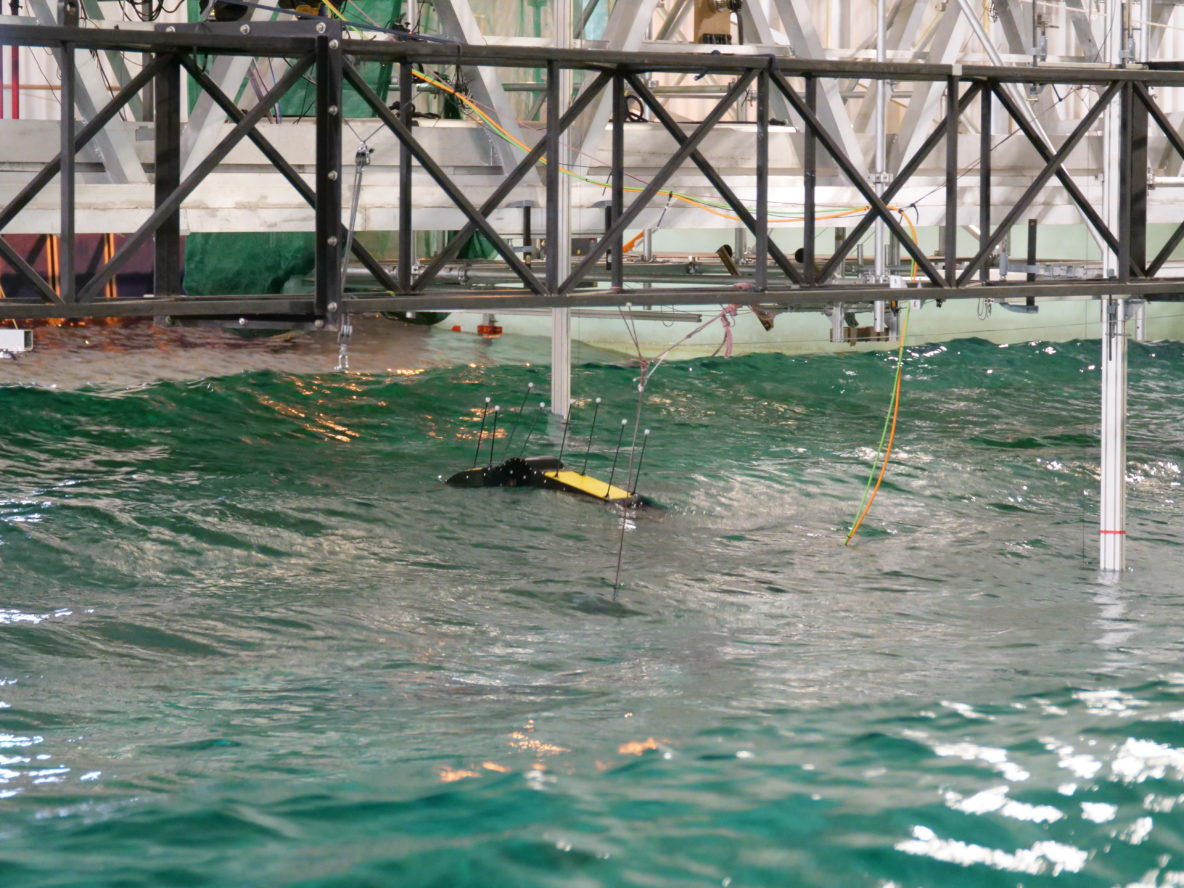 Seabase wave energy technology, testing at Nantes